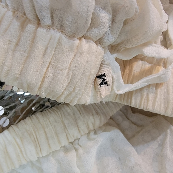 Vintage shomax silk sequined 2pc dress. - Picture 8 of 9